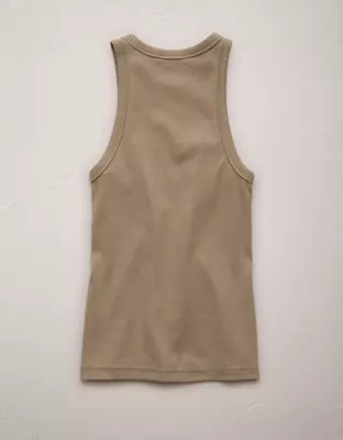 AE77 Premium High Neck Tank Top-