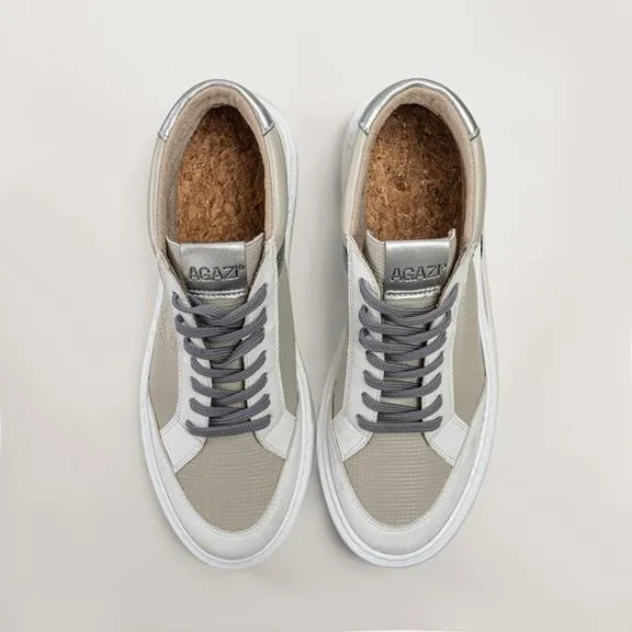 AGAZI Sneakers Blanka Grey & White