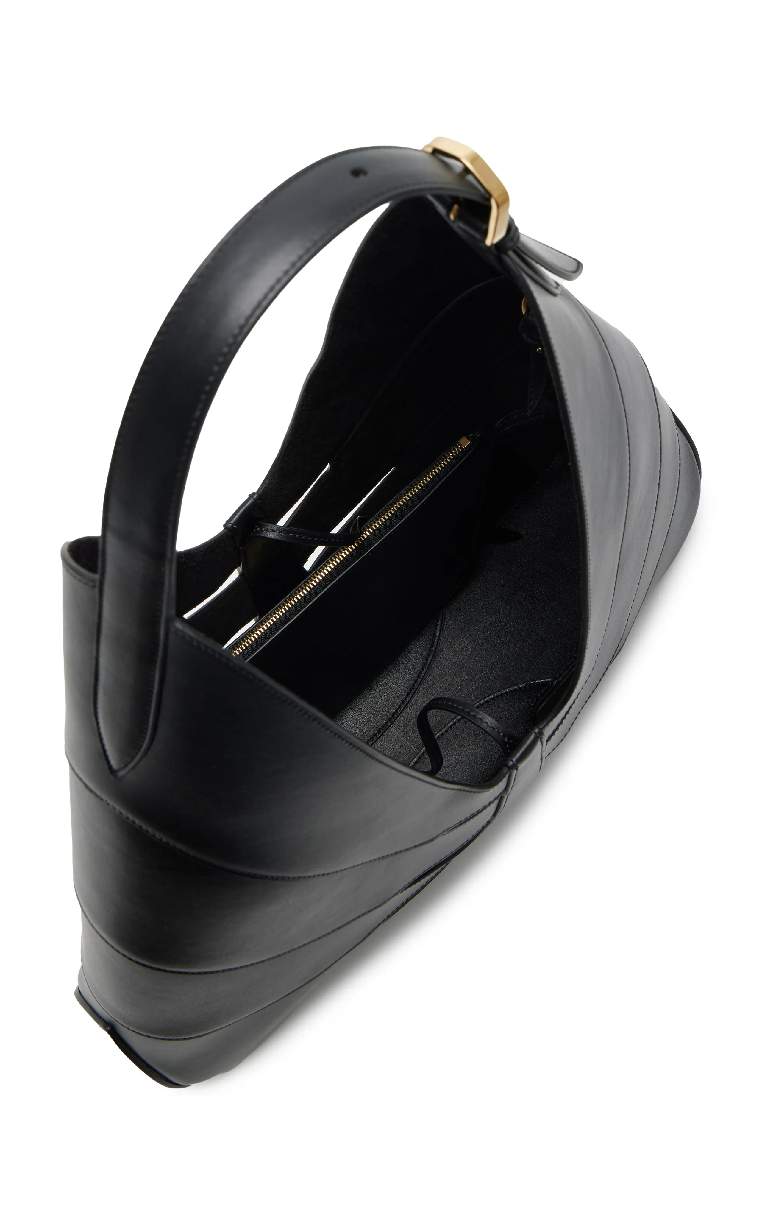 ALAÏA Delta Leather Hobo Bag