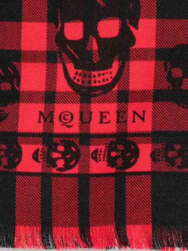 Alexander Mcqueen Fringed Scarf