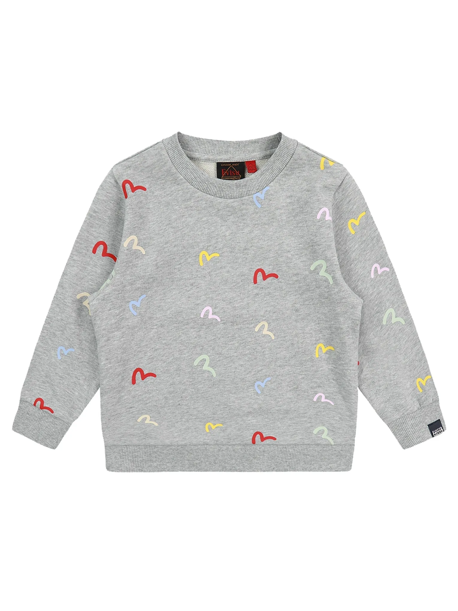 Allover Seagull Print Sweatshirt