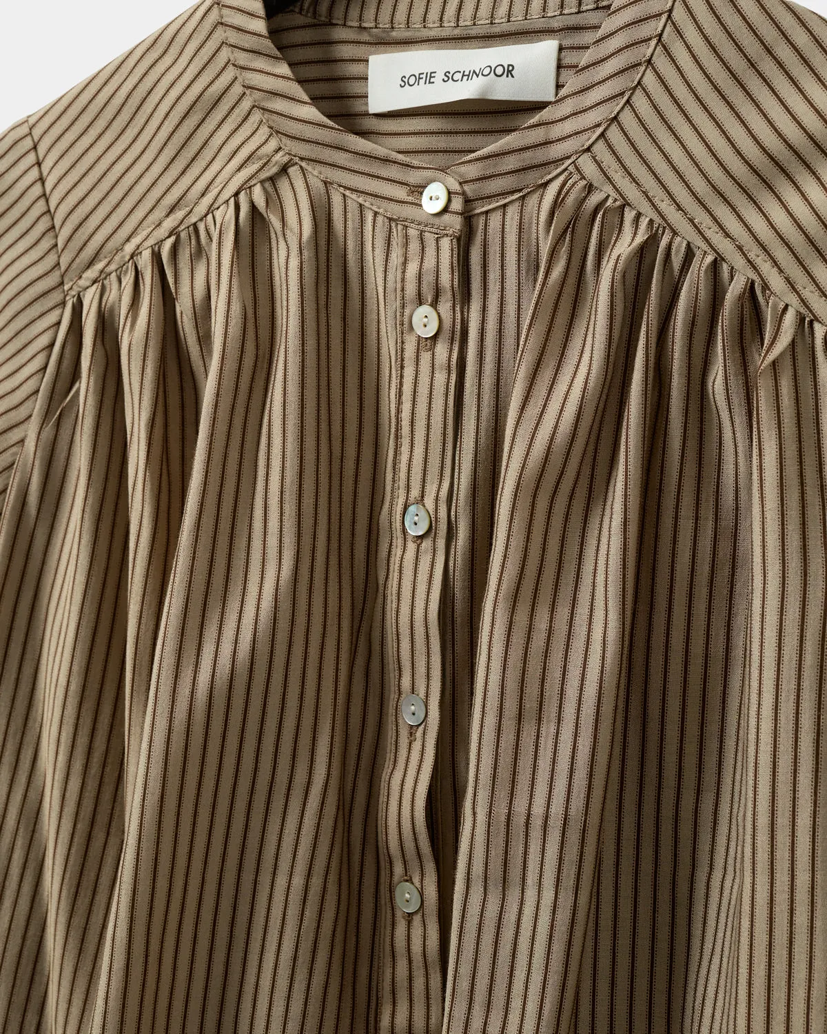 AYOSW SHIRT - Brown Striped