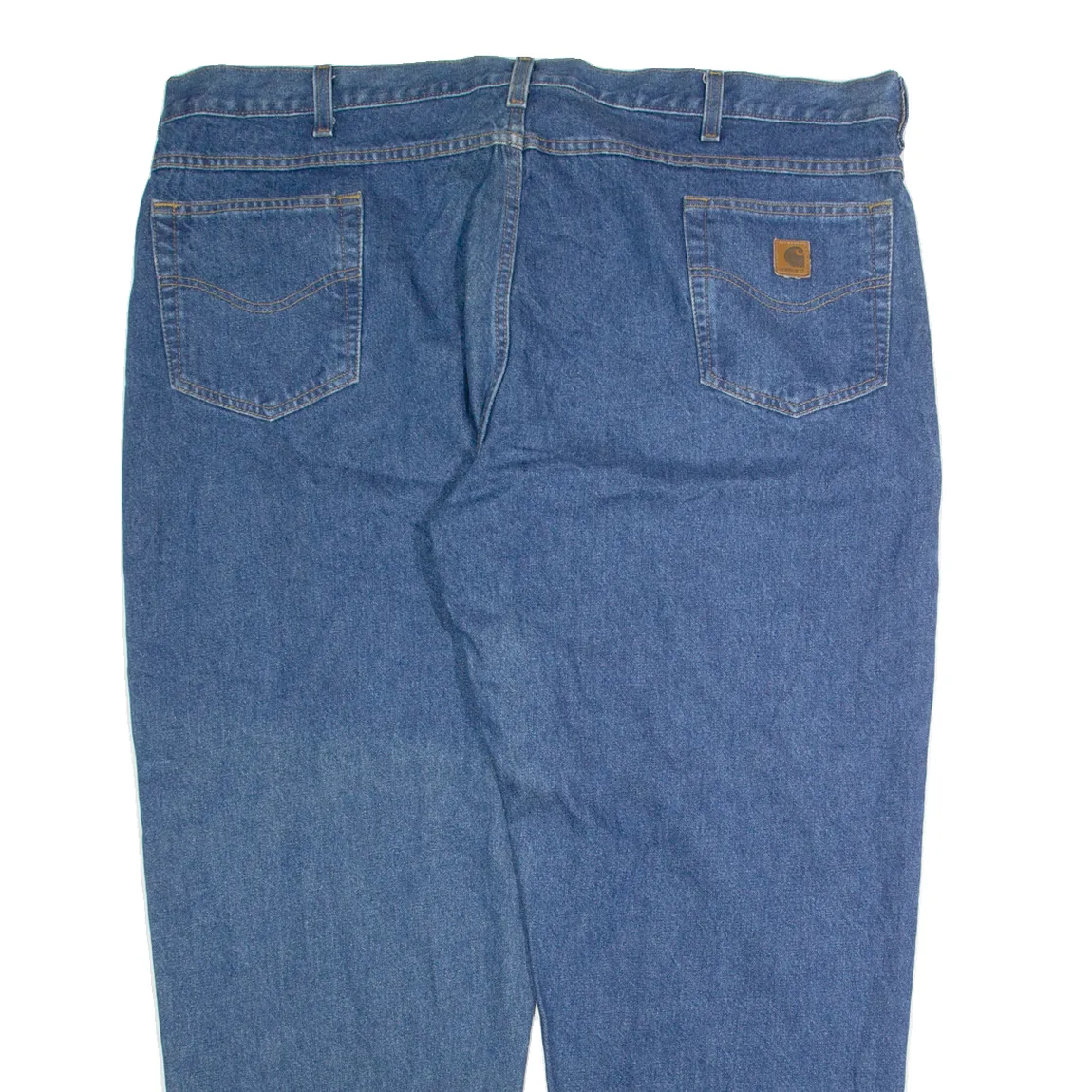CARHARTT Mens Jeans Blue Relaxed Straight W46 L30