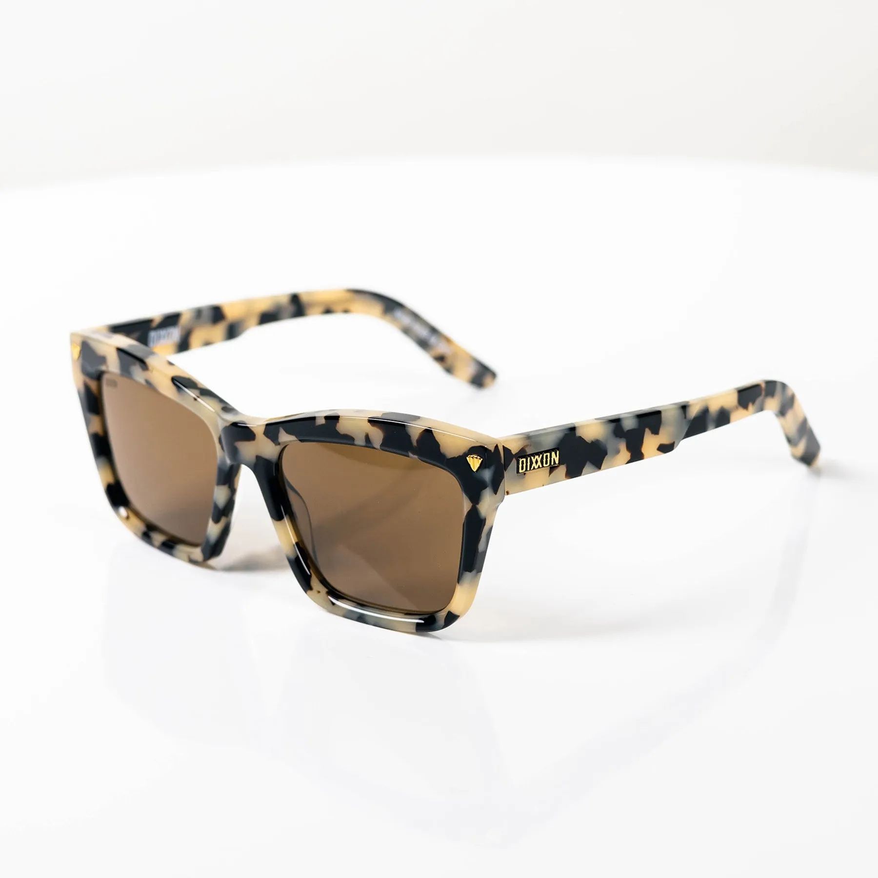 Deville Sunglasses - Ivory Tortoise & Bronze