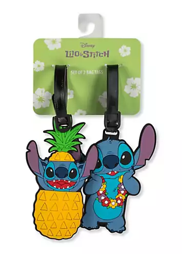 Disney Lilo & Stitch Multicoloured 2 Piece Luggage Tags | Kaleidoscope