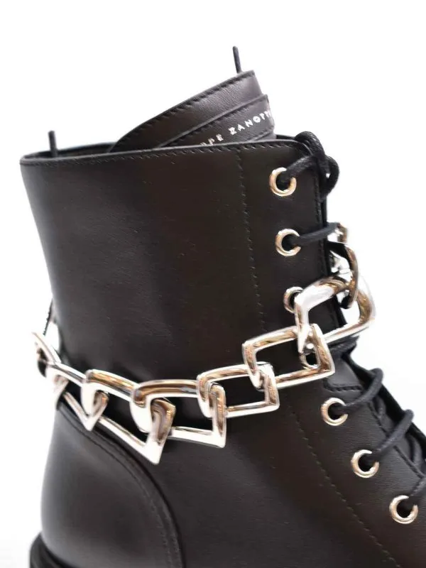 Giuseppe Zanotti Chain ankle boots