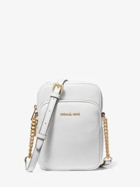 Jet Set Travel Medium Pebbled Leather Crossbody Bag