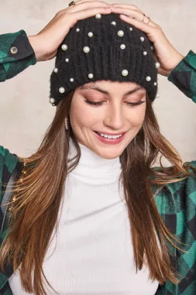 Joie Pearl Cuff Beanie