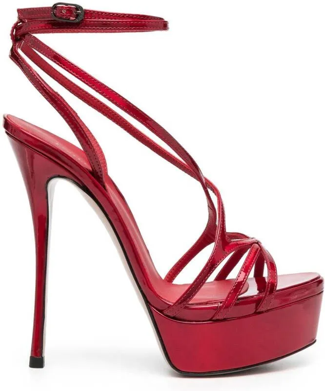 Le Silla open-toe platform sandals Red
