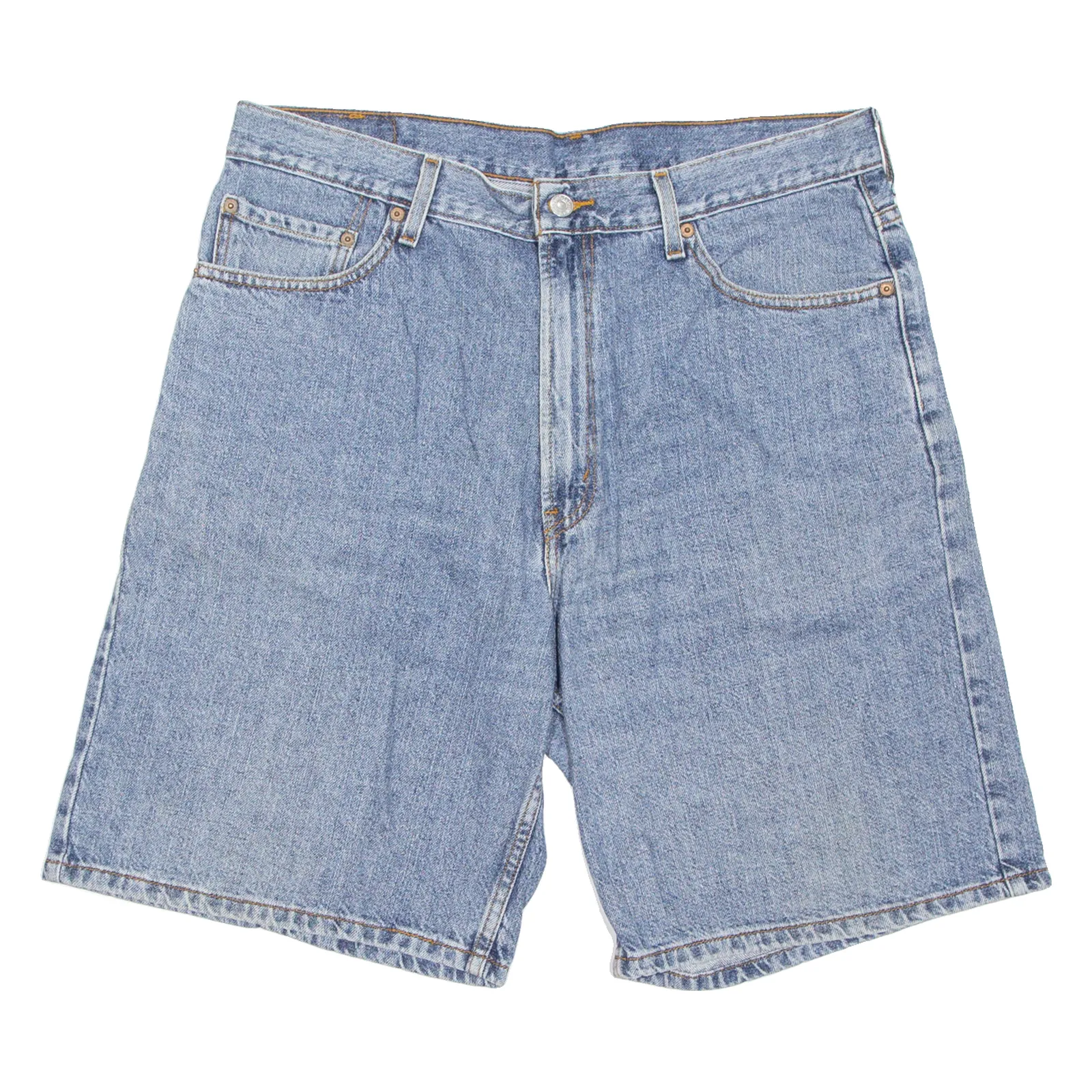 LEVI'S Relaxed Fit 550 Mens Denim Shorts Blue L W36