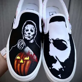 Michael Myers Slip On Shoes Sneakers