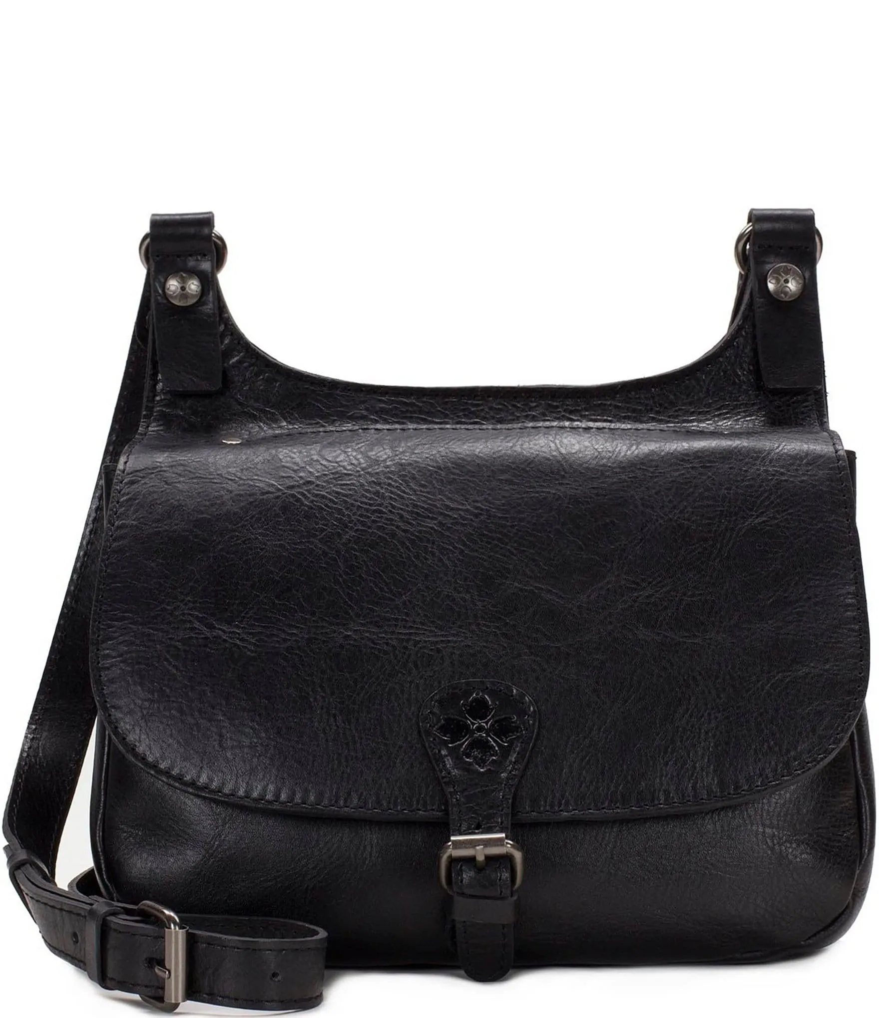 Patricia Nash Distressed Vintage Collection Saddle Crossbody Bag