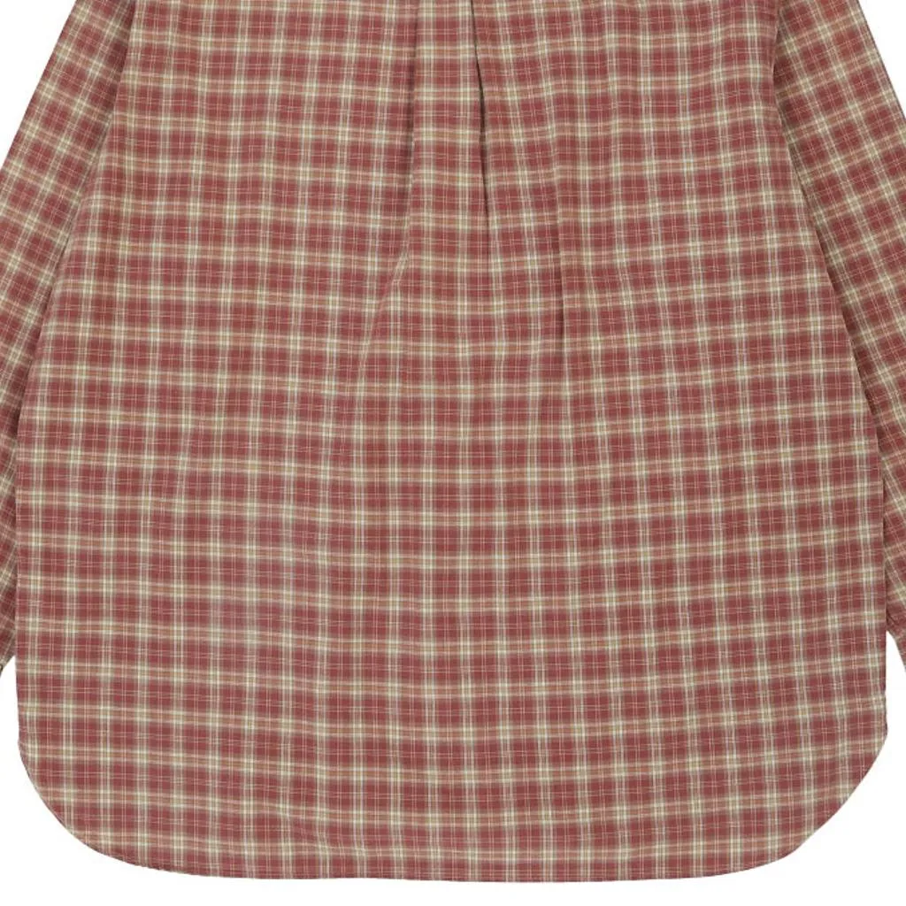 Ralph Lauren Checked Shirt - 2XL Red Cotton
