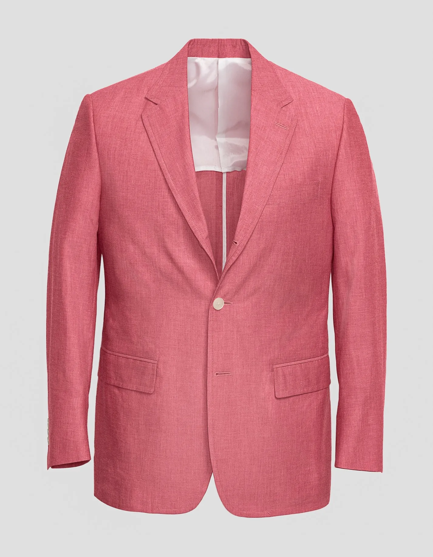 RED CHAMBRAY SPORT COAT -  MTO