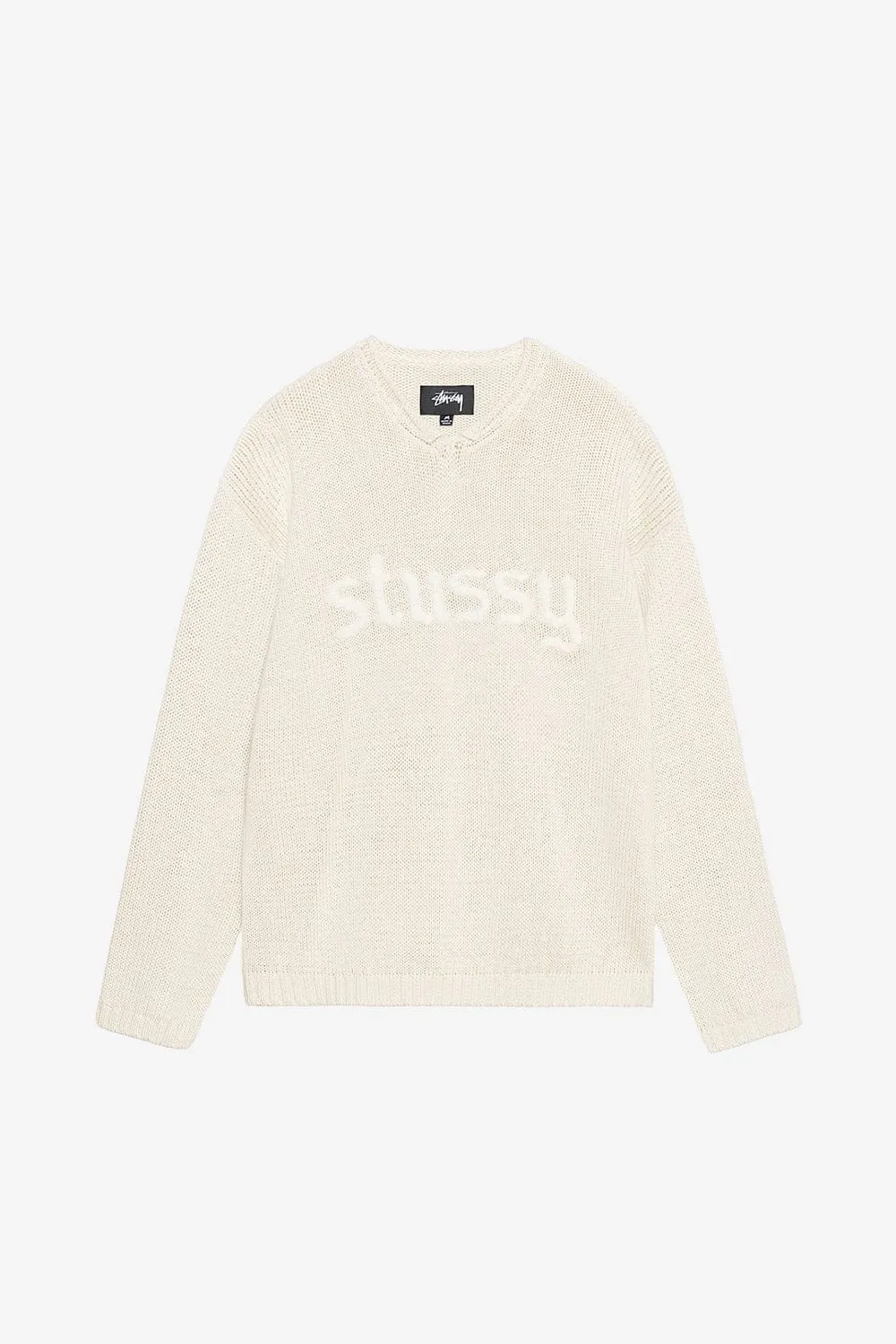 Roll V-Neck Logo Sweater