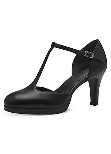 Tamaris T-Strap Pumps | Kaleidoscope