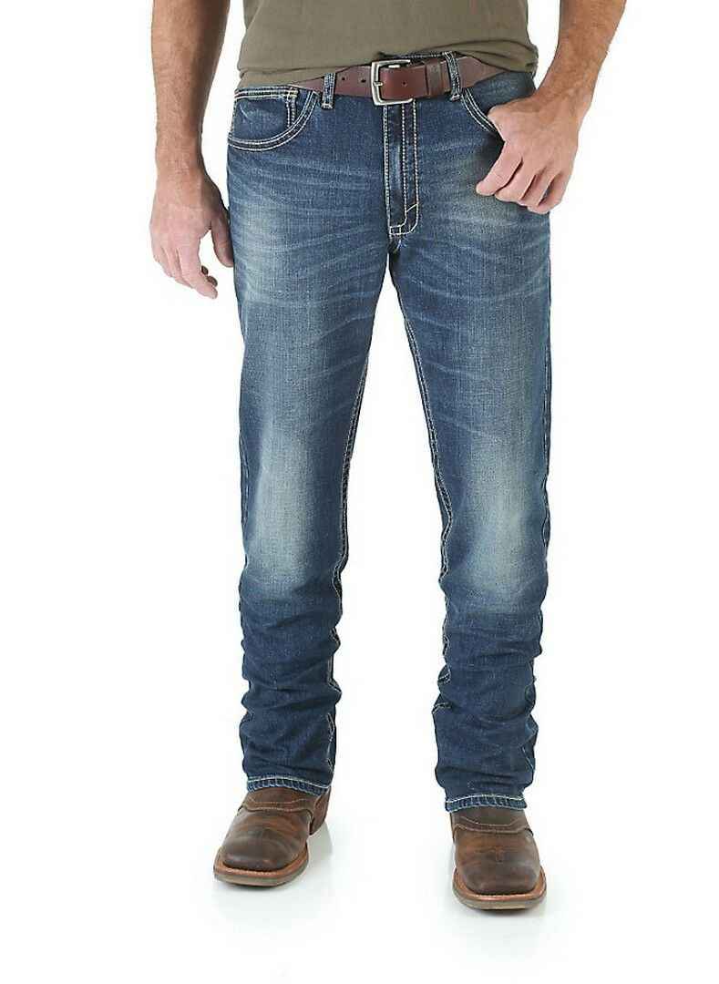 Wrangler Men's 20X No. 42 Vintage Bootcut Jean in Midland Comfort Stretch