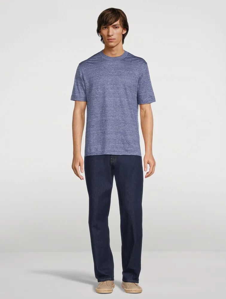 ZEGNA Linen Mélange T-Shirt